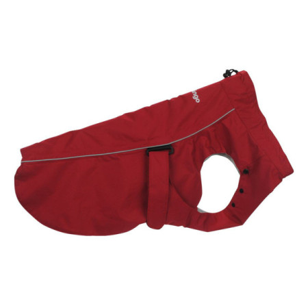 Red Dingo Perfect-Fit Coat impermeável vermelho